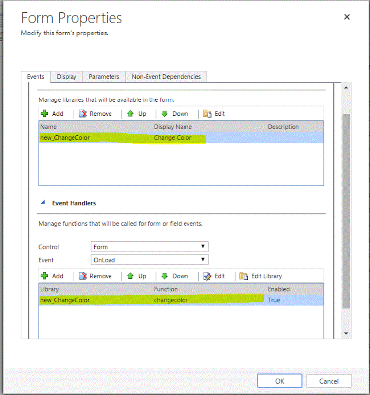 Dynamics CRM Coloring Fields 4