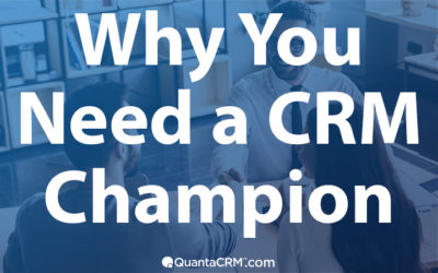 Why You Need a CRM Champion if You’re Serious About CRM Success