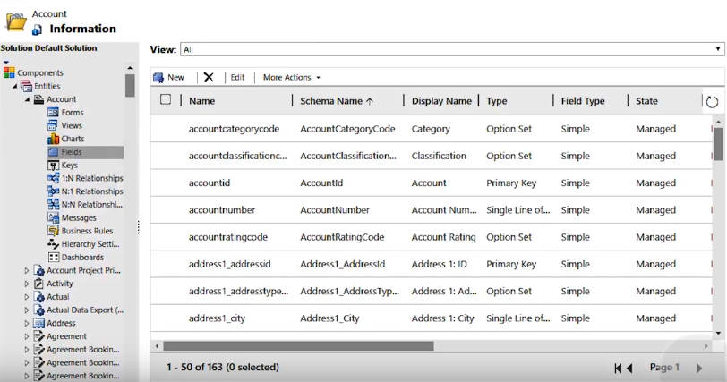 Edit Account Fields Microsoft Dynamics 365 for Sales CRM